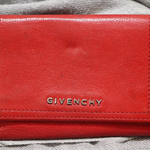 red givenchy wallet